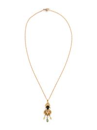 NARDI, YELLOW GOLD, DIAMOND AND MULTIGEM BLACKAMOOR PENDANT