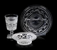 A Collection of Glass Tableware