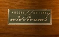 A Widdicomb Walnut and Bronze Chest of Drawers