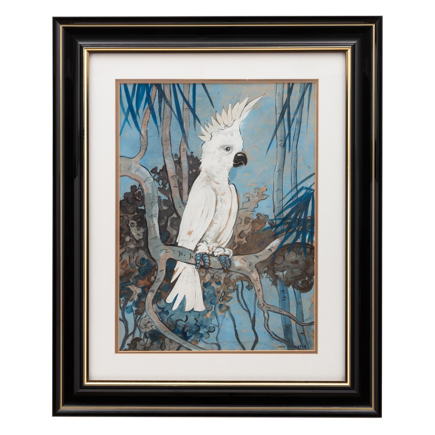 Jane Peterson (American, 1876–1965) — The Perched Cockatoo