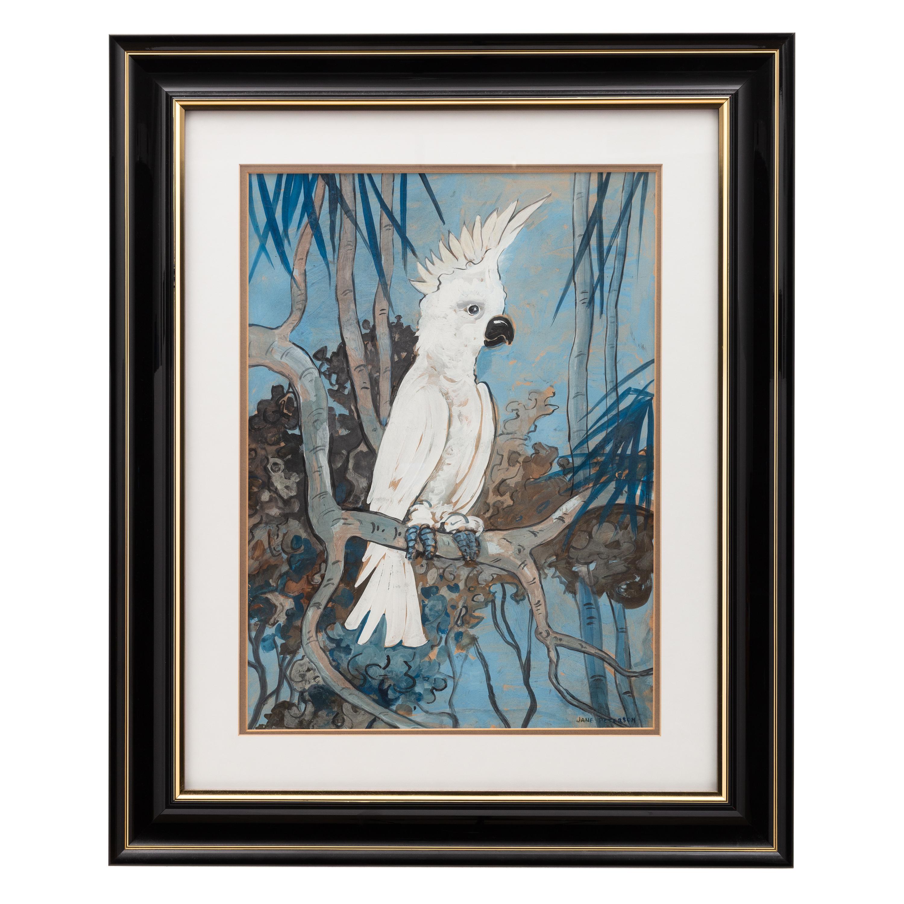 Jane Peterson (American, 1876–1965) — The Perched Cockatoo