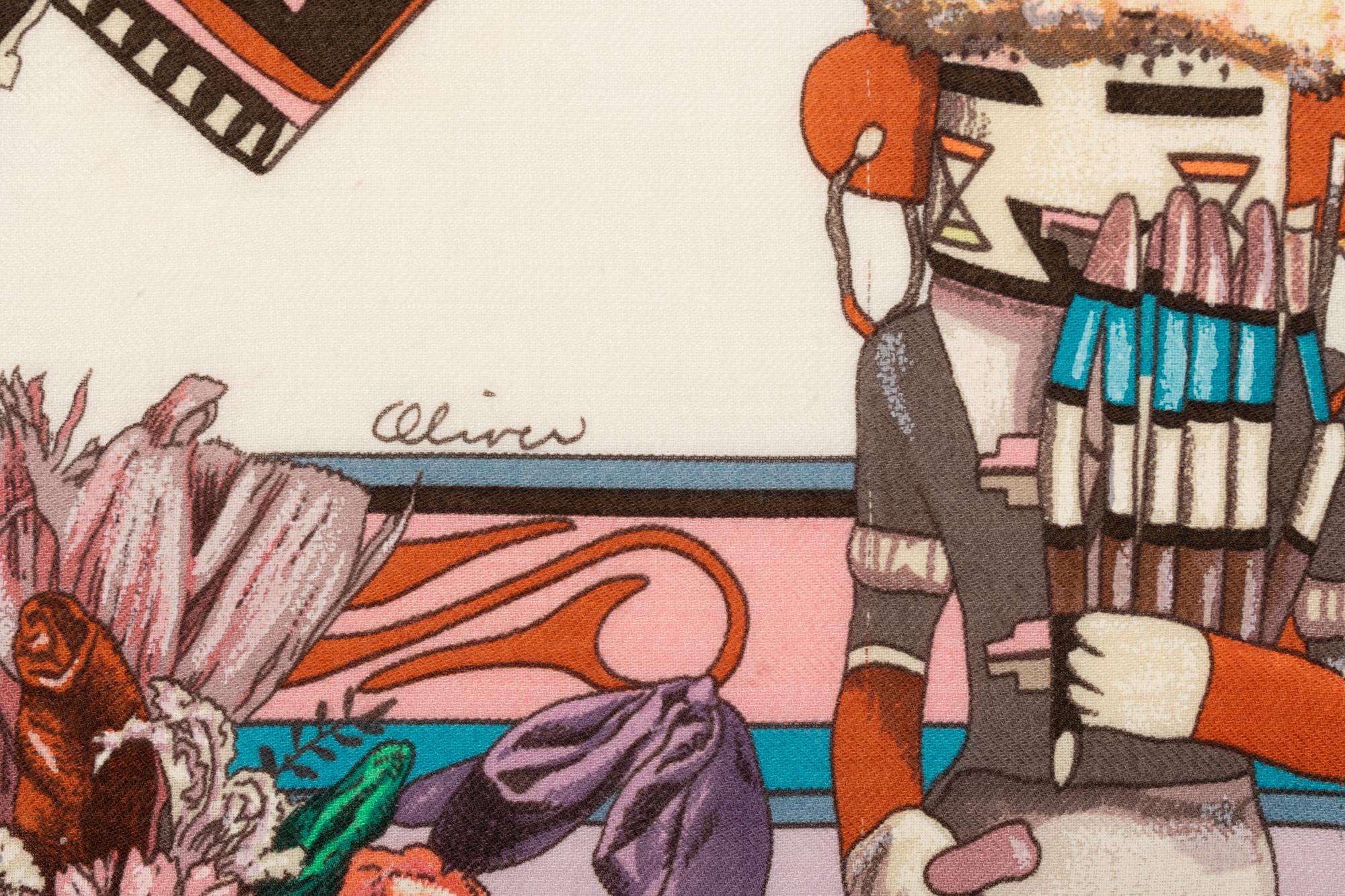 Hermès 140cm Cashmere/Silk Scarf
