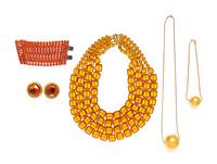 Collection of Designer Costume Jewelry by Ikram, Ungaro, and Valentino