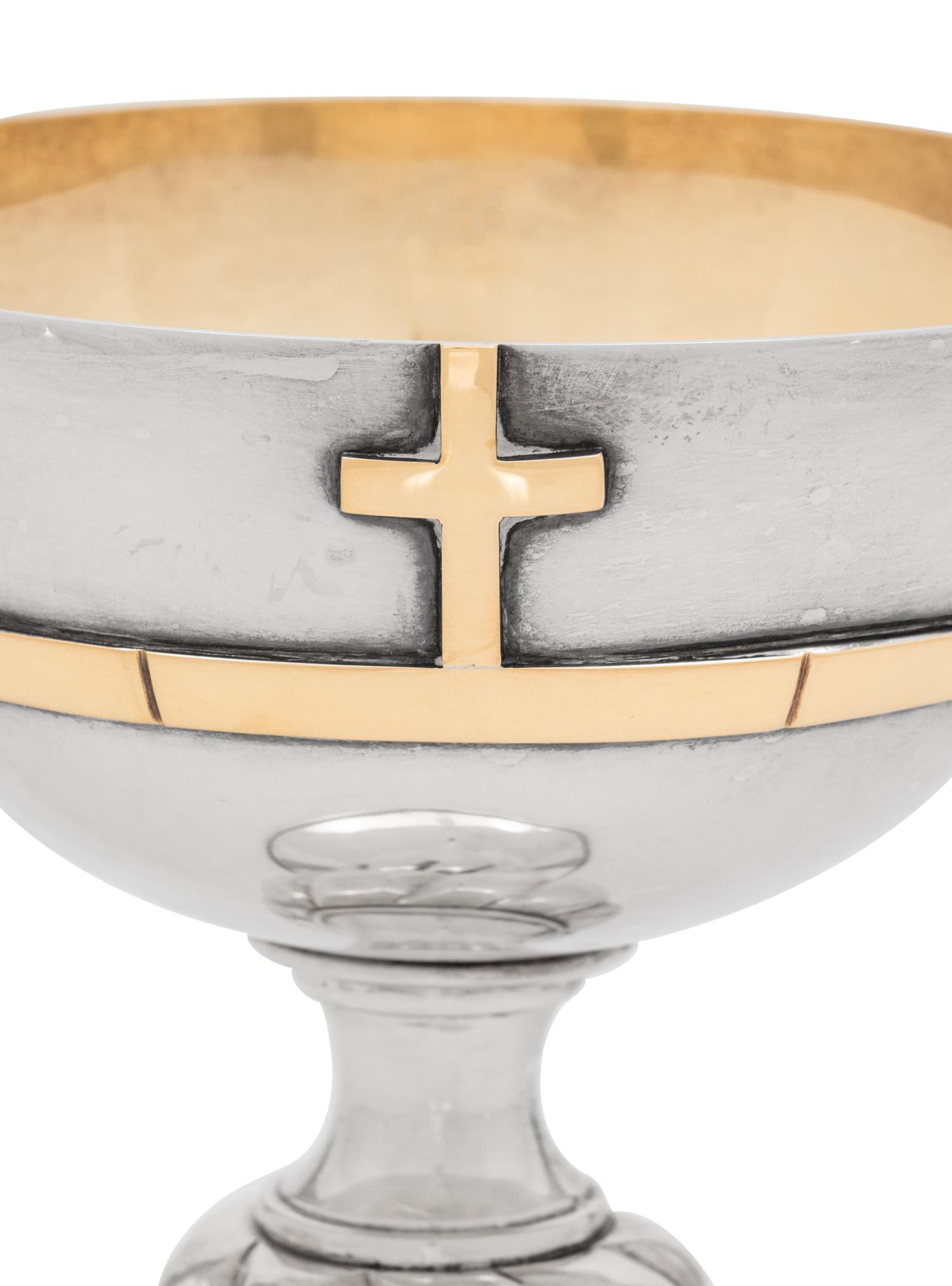 An American Parcel-Gilt Silver Chalice