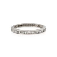 PLATINUM AND DIAMOND ETERNITY BAND