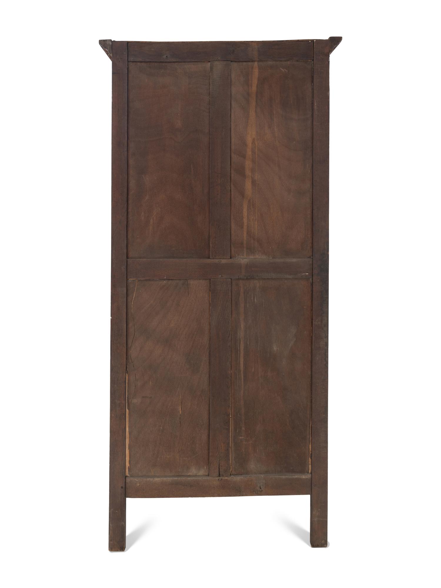 A Louis XV Style Oak Armoire