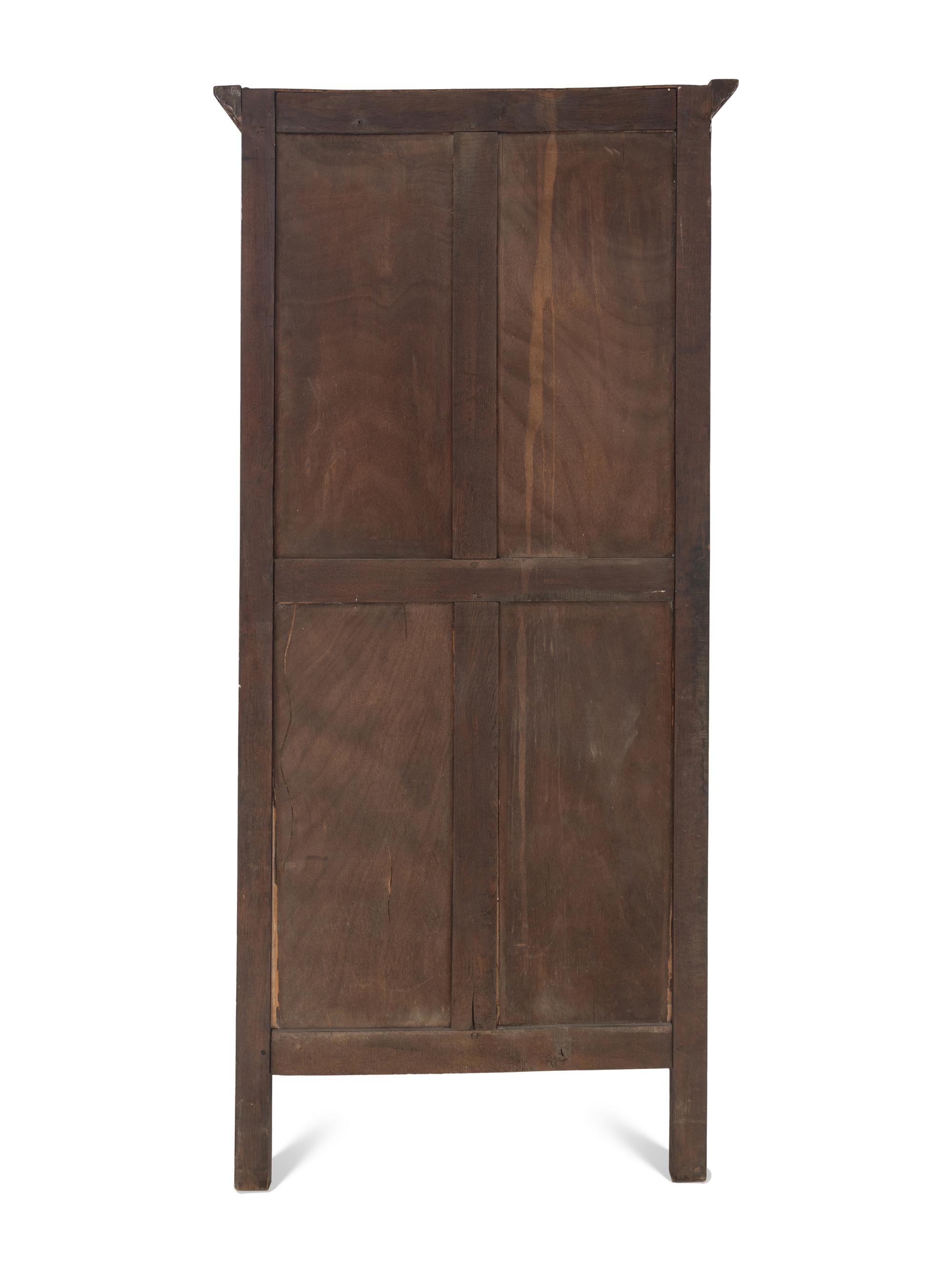 A Louis XV Style Oak Armoire