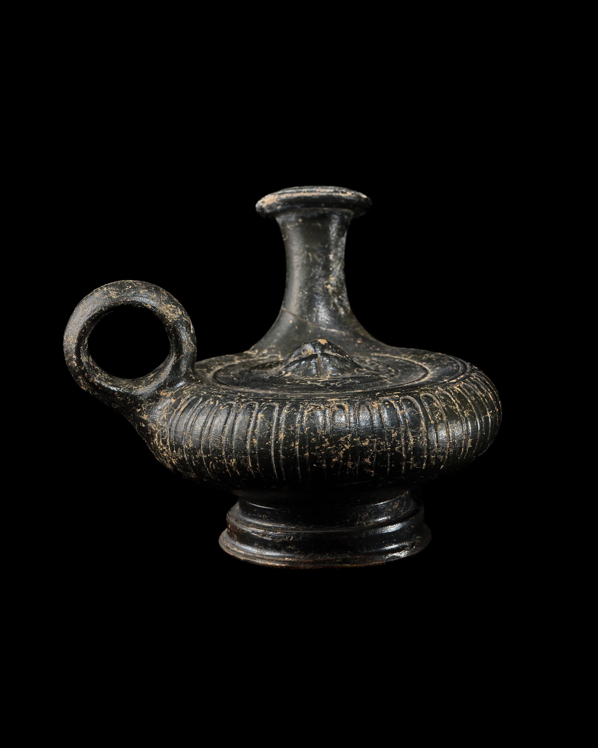 A Campanian Blackware Guttus