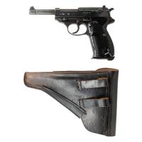 **Mauser byf/44-Code P.38 Pistol with Break Open Holster