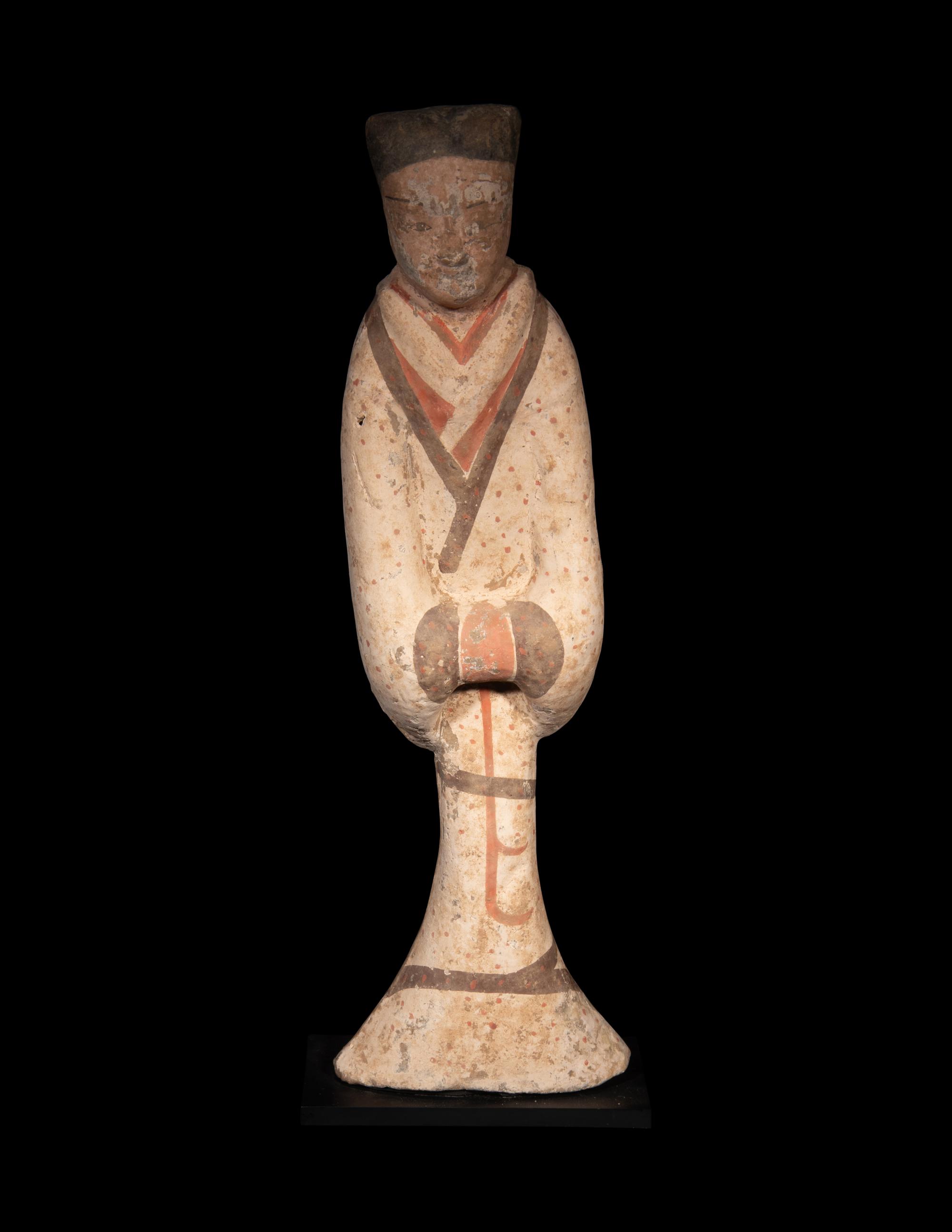 Three Chinese Pottery Figures