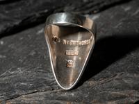 Sterling Silver and Turquoise Shield Ring