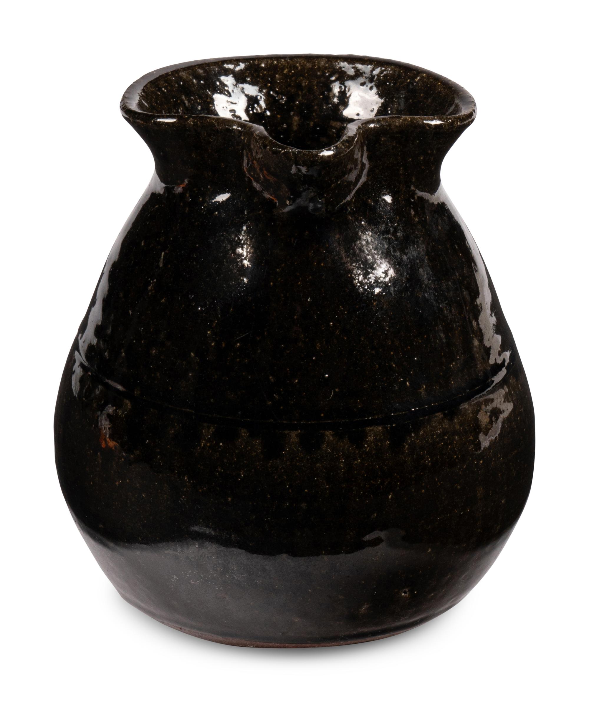 A Lanier Meaders (Georgia, 1917-1998) Stoneware Pitcher