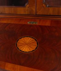 A George III Style Mahogany Secretary Bookcase