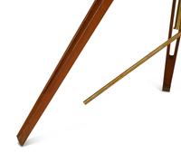 An English Brass Telescope on a Mahogany Tripod