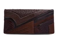 Judith Leiber Mixed Skin Clutch