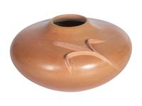 Pottery Jar, with Ear of Corn
