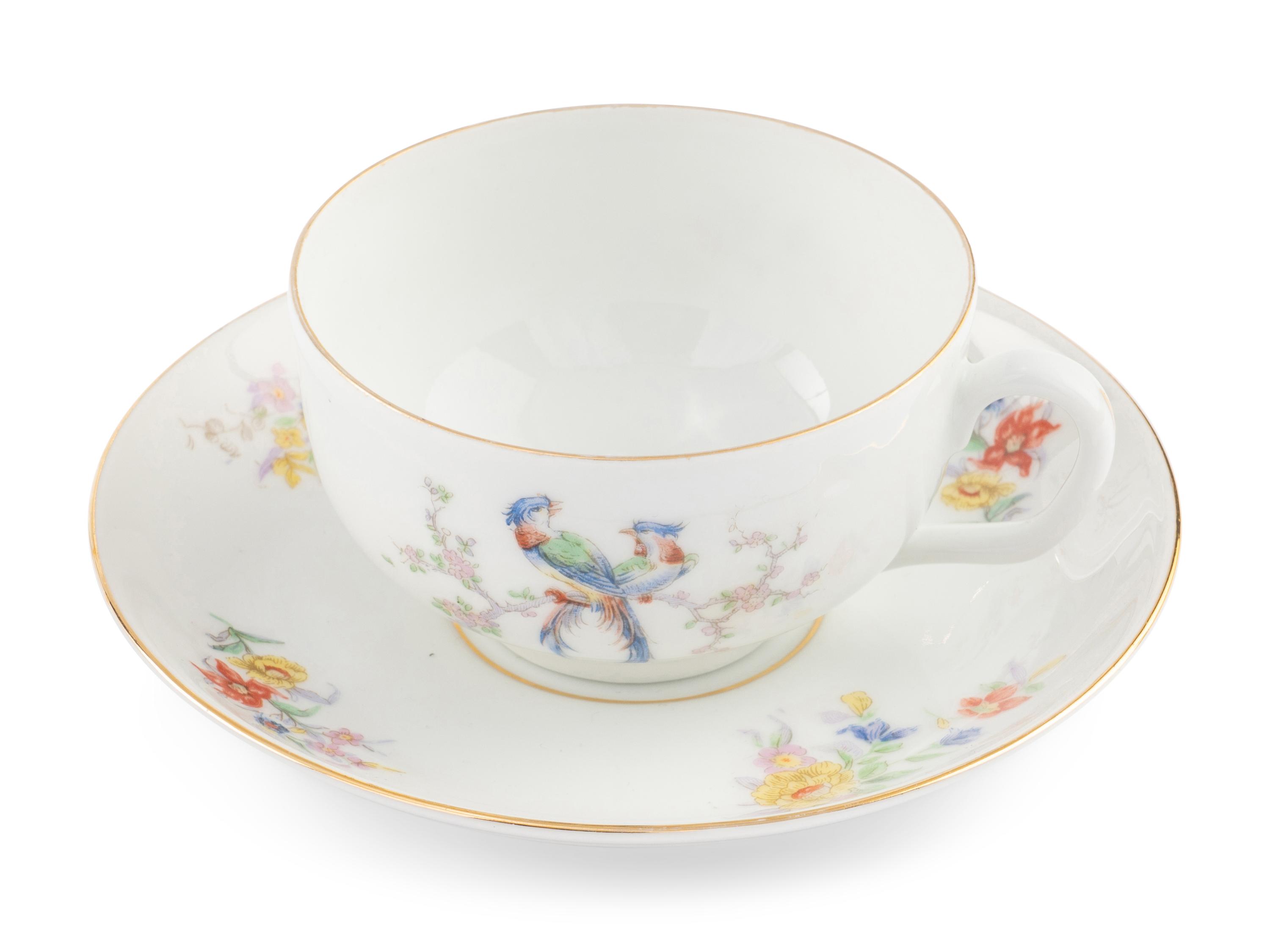 A German Porcelain Dinner Service