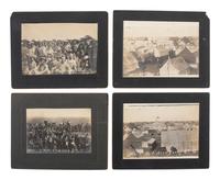[WESTERN AMERICANA]. A collection of 17 Oklahoma Land Rush photographs. Perry, Oklahoma Territory: Hughes, September-October 1893.