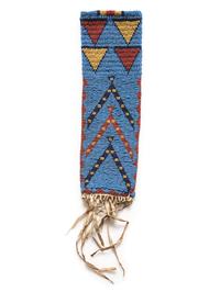 Northern Plains Beaded Hide Knife Sheath