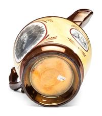 A Staffordshire Transfer-Printed Copper Lustre 'General Jackson Hero of New Orleans' Pitcher