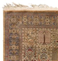 A Bakhtiari Silk Rug