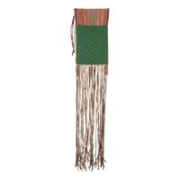 Plateau Beaded Hide Saddle Bags