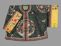 Three Chinese Silk Embroidered Articles