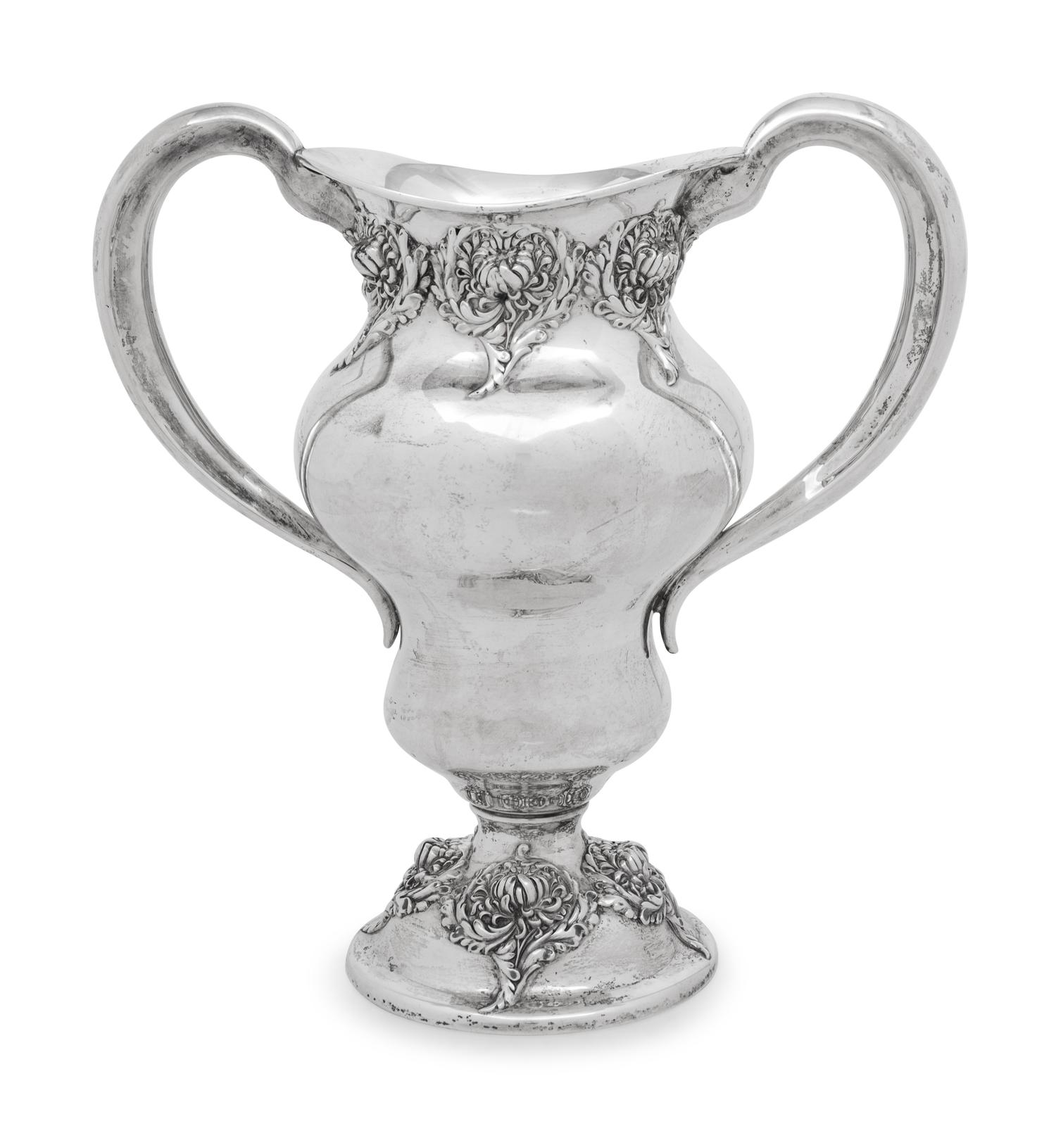 An American Silver Two-Handle Cup