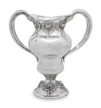 An American Silver Two-Handle Cup
