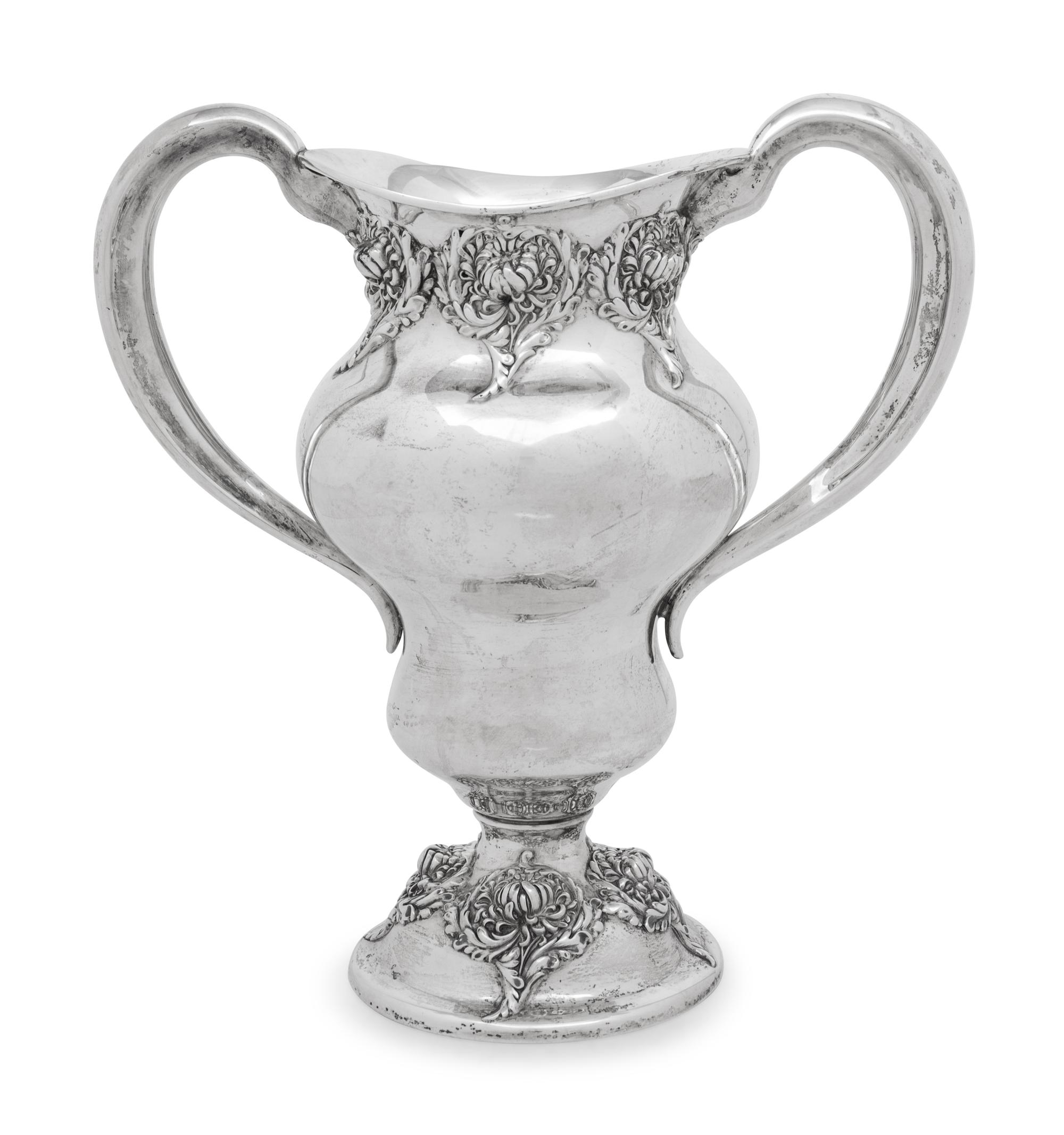 An American Silver Two-Handle Cup