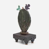 Adrian Saxe (American, b. 1943) Sculptural Cactus Oil Lamp, USA, circa 1980s