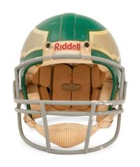A Riddell Philadelphia Eagles Football Helmet Formerly Displayed at Mike Ditka's Restaurant