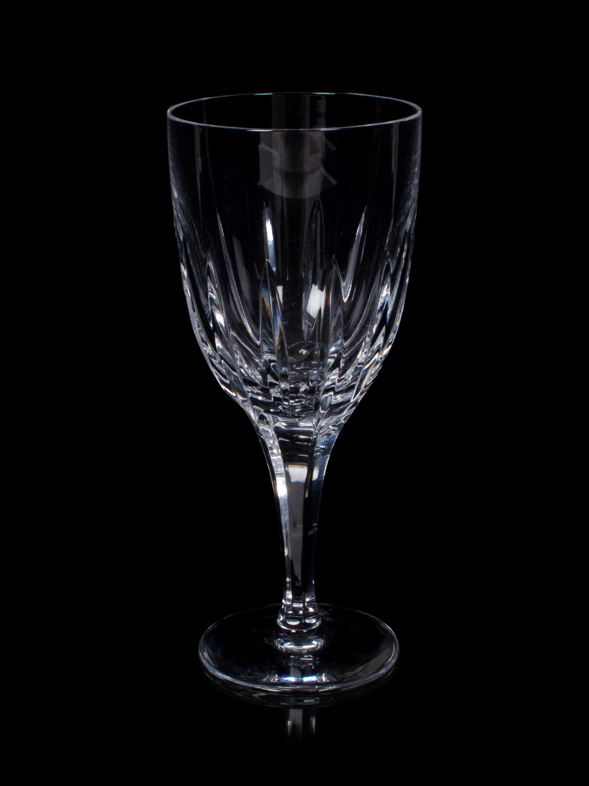 A Crystal Stemware Service