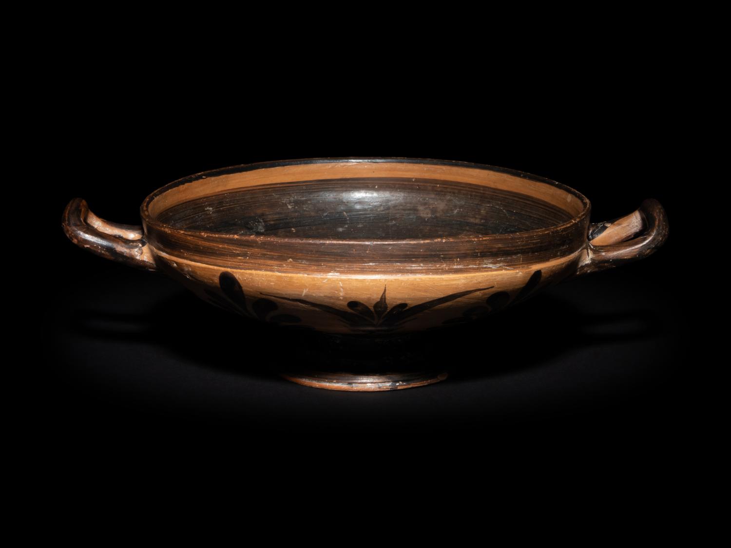 A Boeotian Black-Painted Kylix