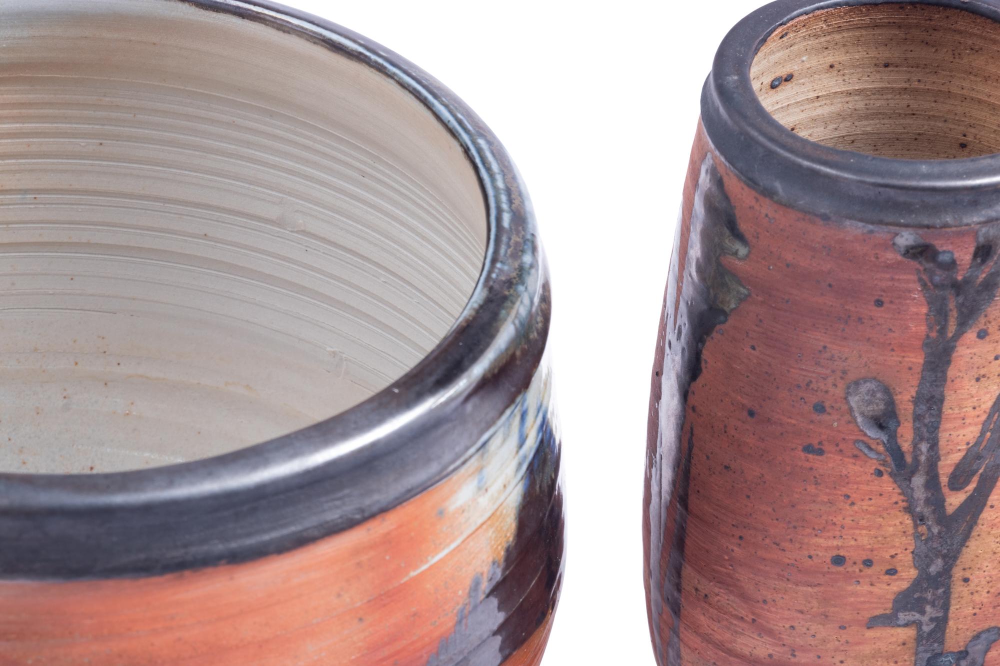 Two Illustrated Vessels, c. 1998