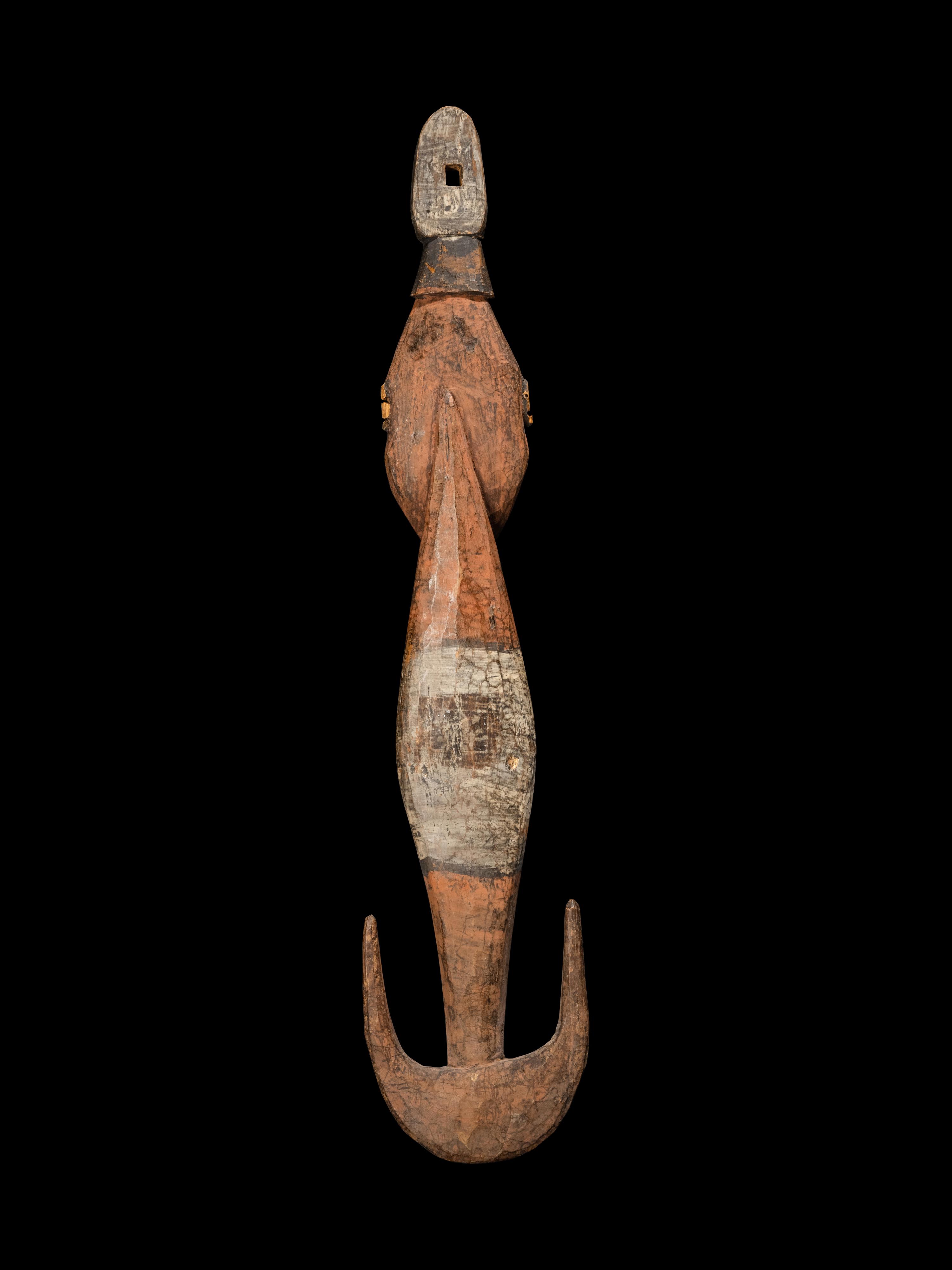 An Abelam Wood Suspension Hook