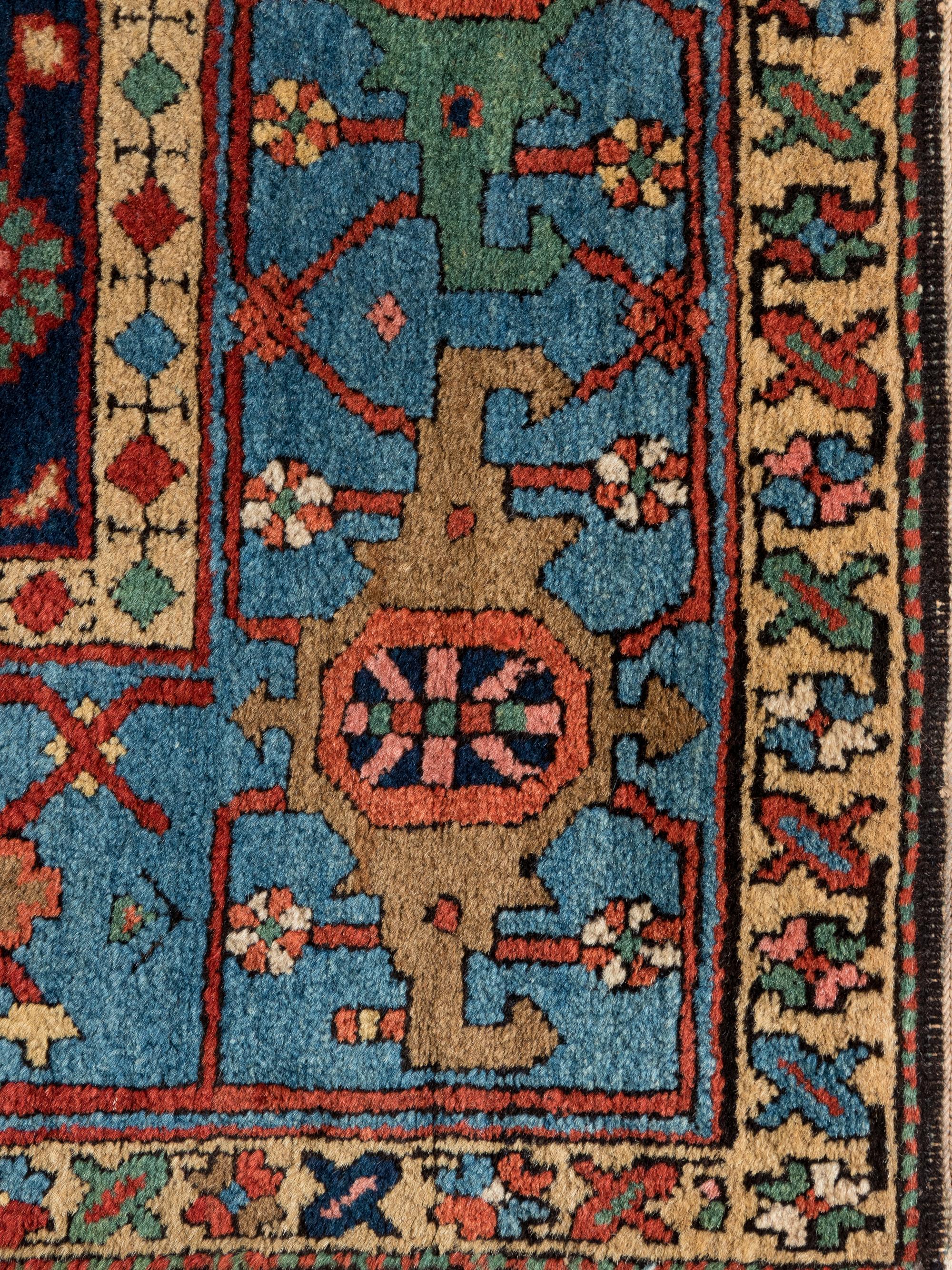 A Heriz Wool Runner