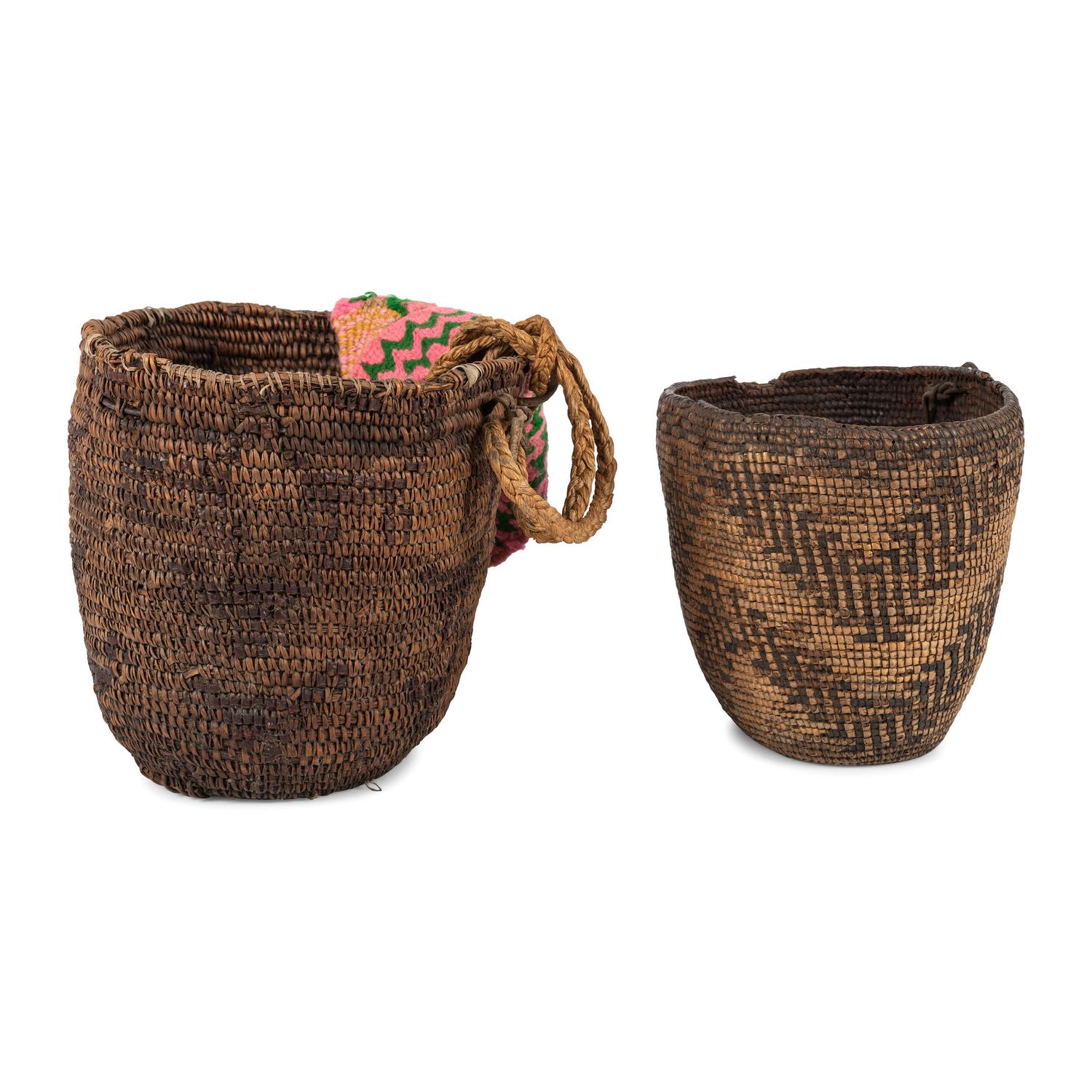 Klickitat Imbricated Burden Baskets