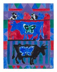 Cows and Butterflies , 1987
