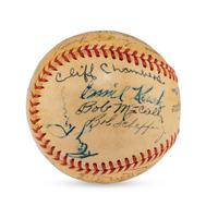A 1947 Chicago Cubs Team Signed Autograph Baseball