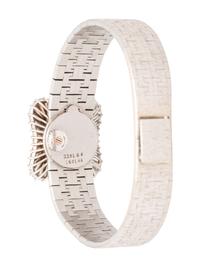 PIAGET, 18K WHITE GOLD, DIAMOND AND SAPPHIRE WRISTWATCH