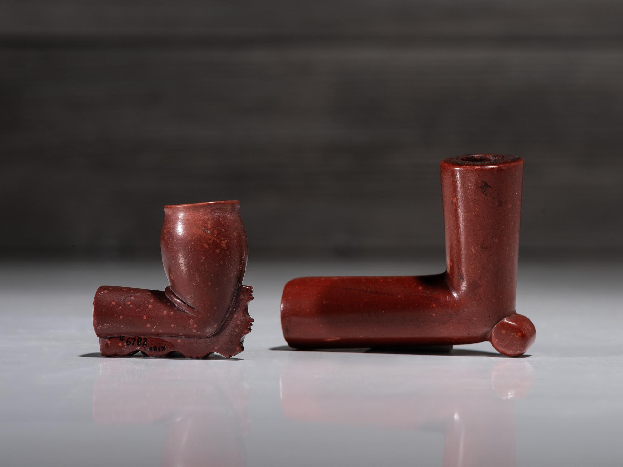 Great Lakes Catlinite Pipe Bowls