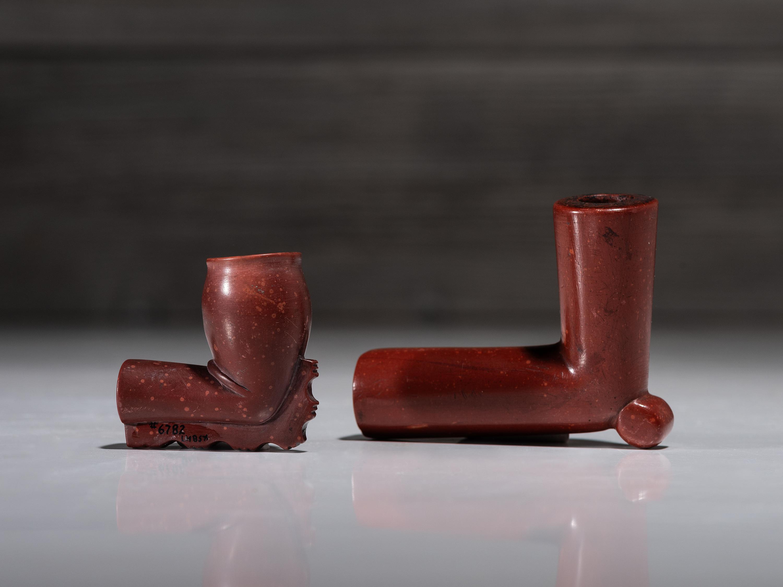 Great Lakes Catlinite Pipe Bowls