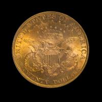 A United States 1896 Liberty Head $20 Gold Coin