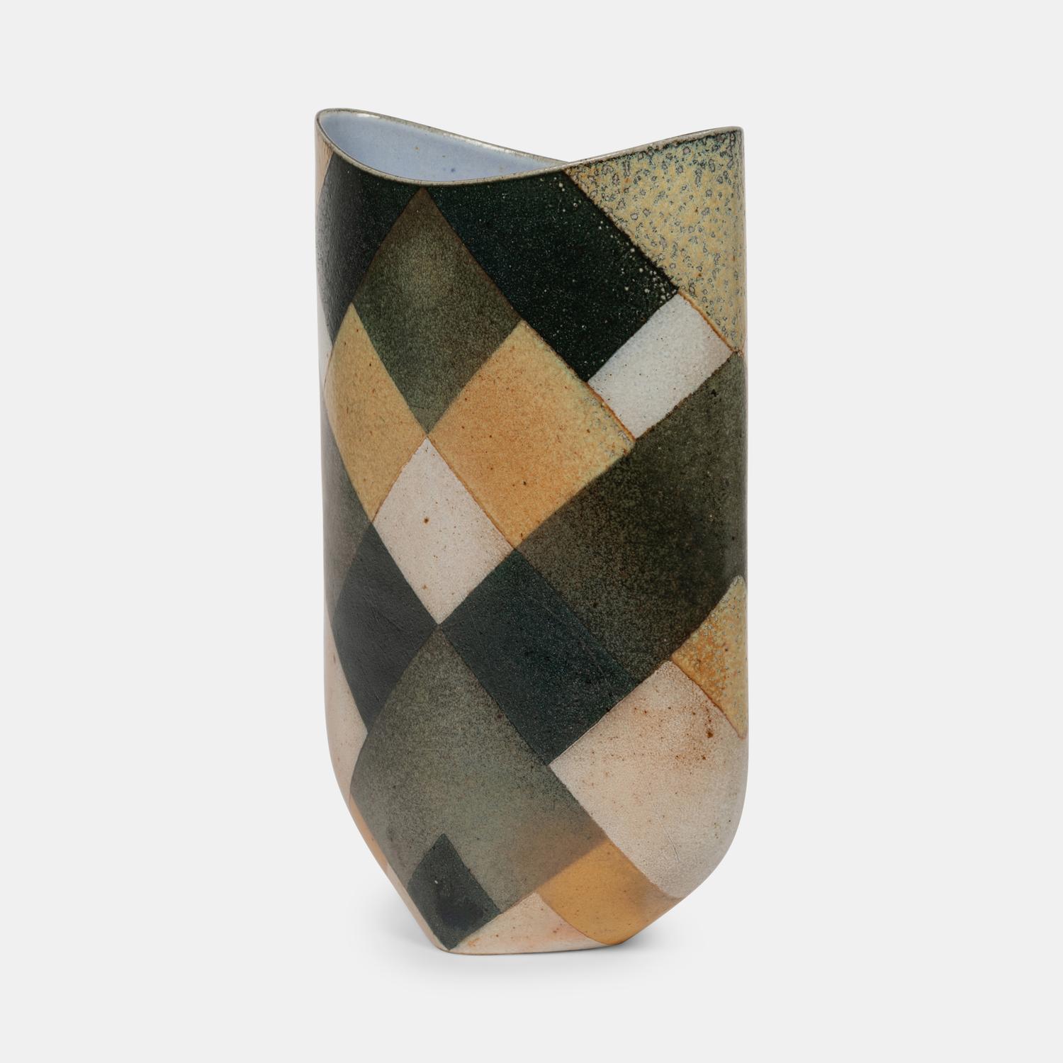 Tall Flattened Vase, 1985