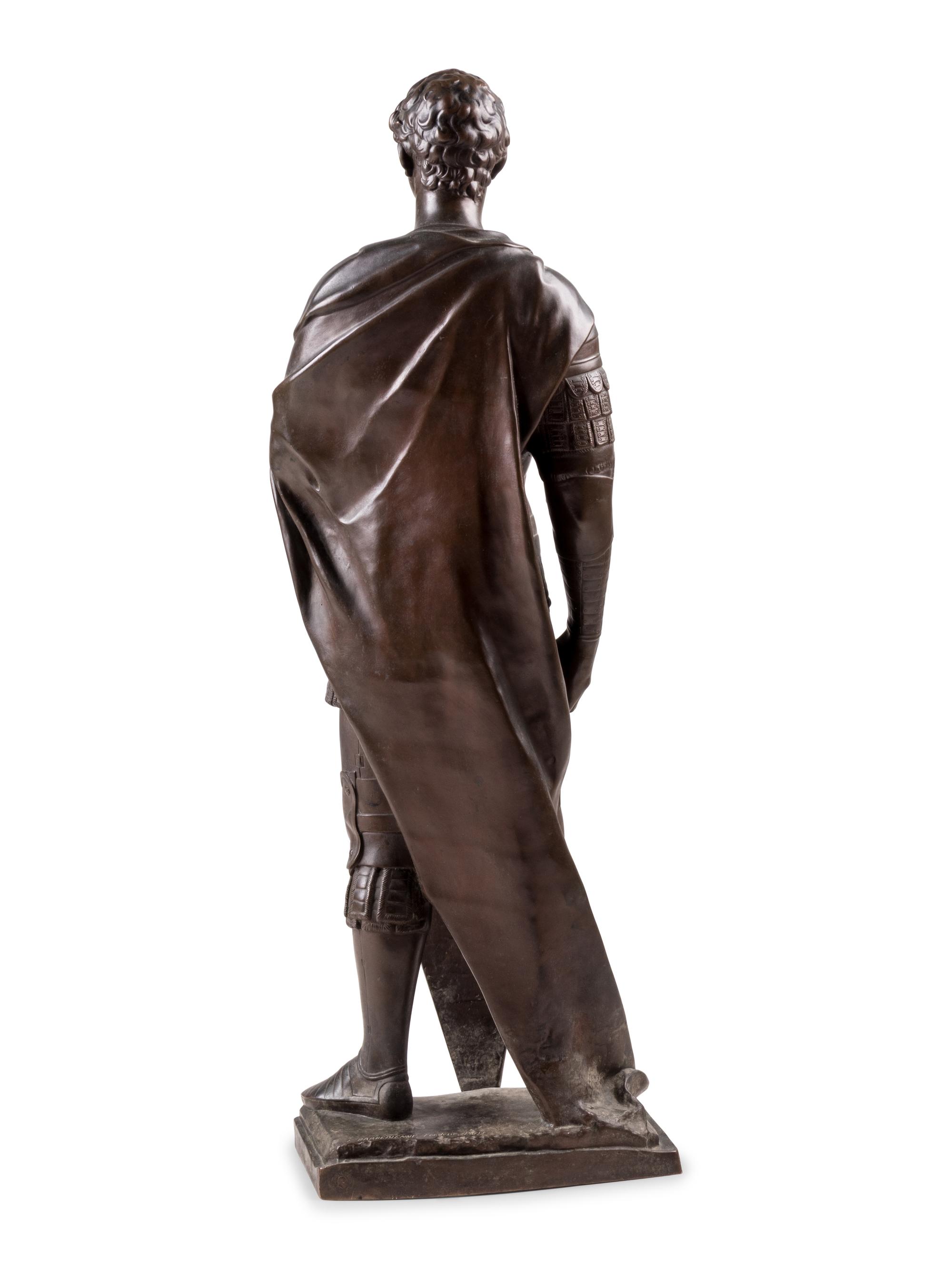 A French Bronze Figure of Saint George After Donatello