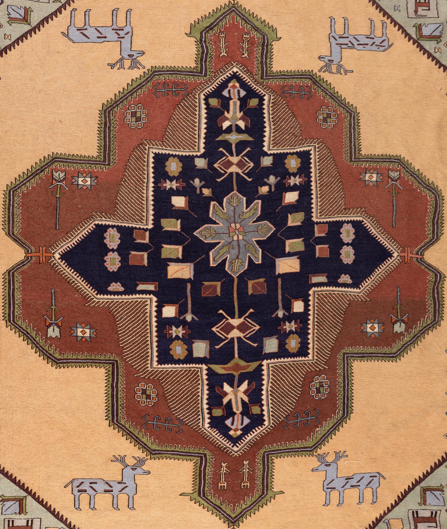 An Afghan Soumak Wool Rug