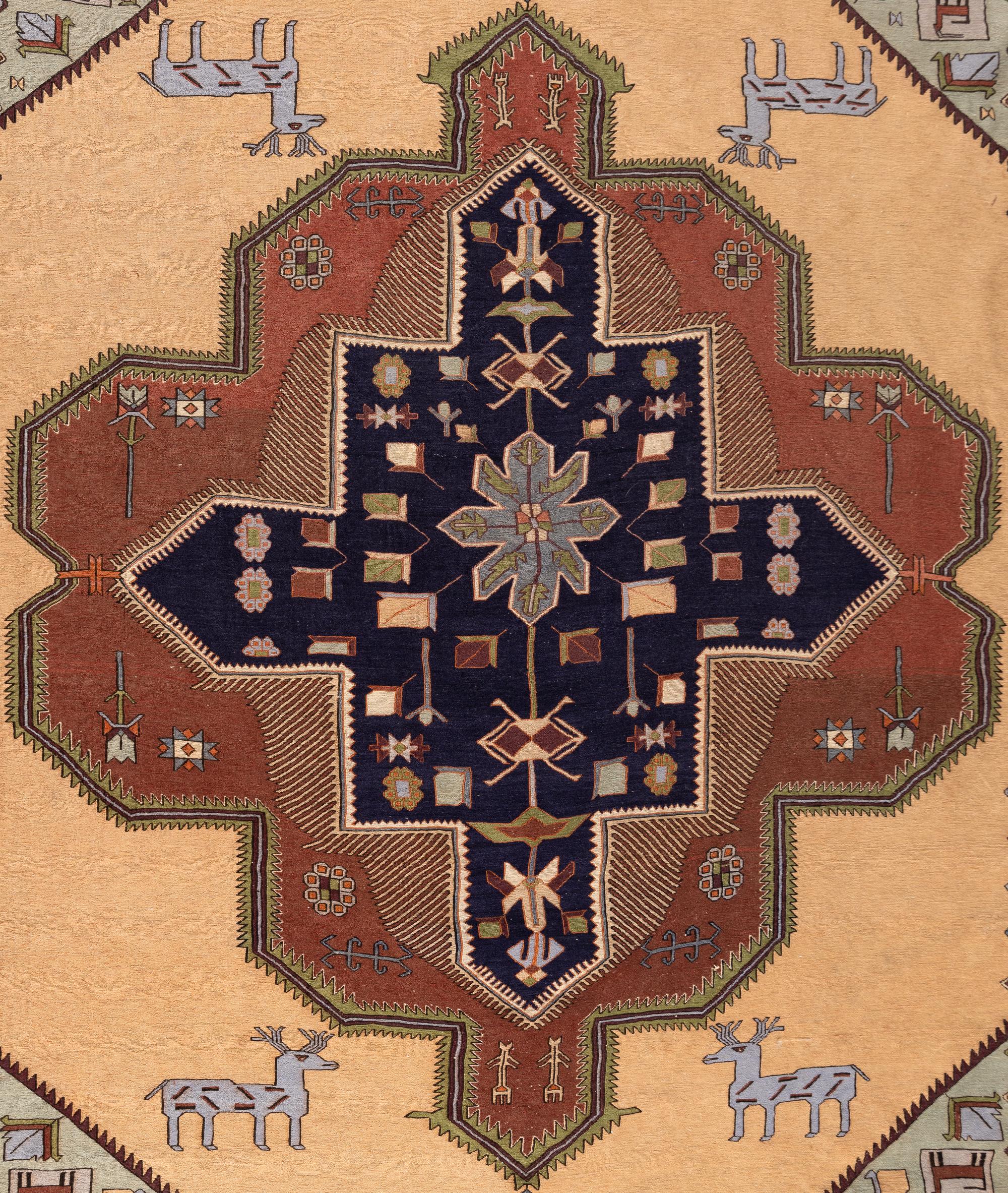 An Afghan Soumak Wool Rug