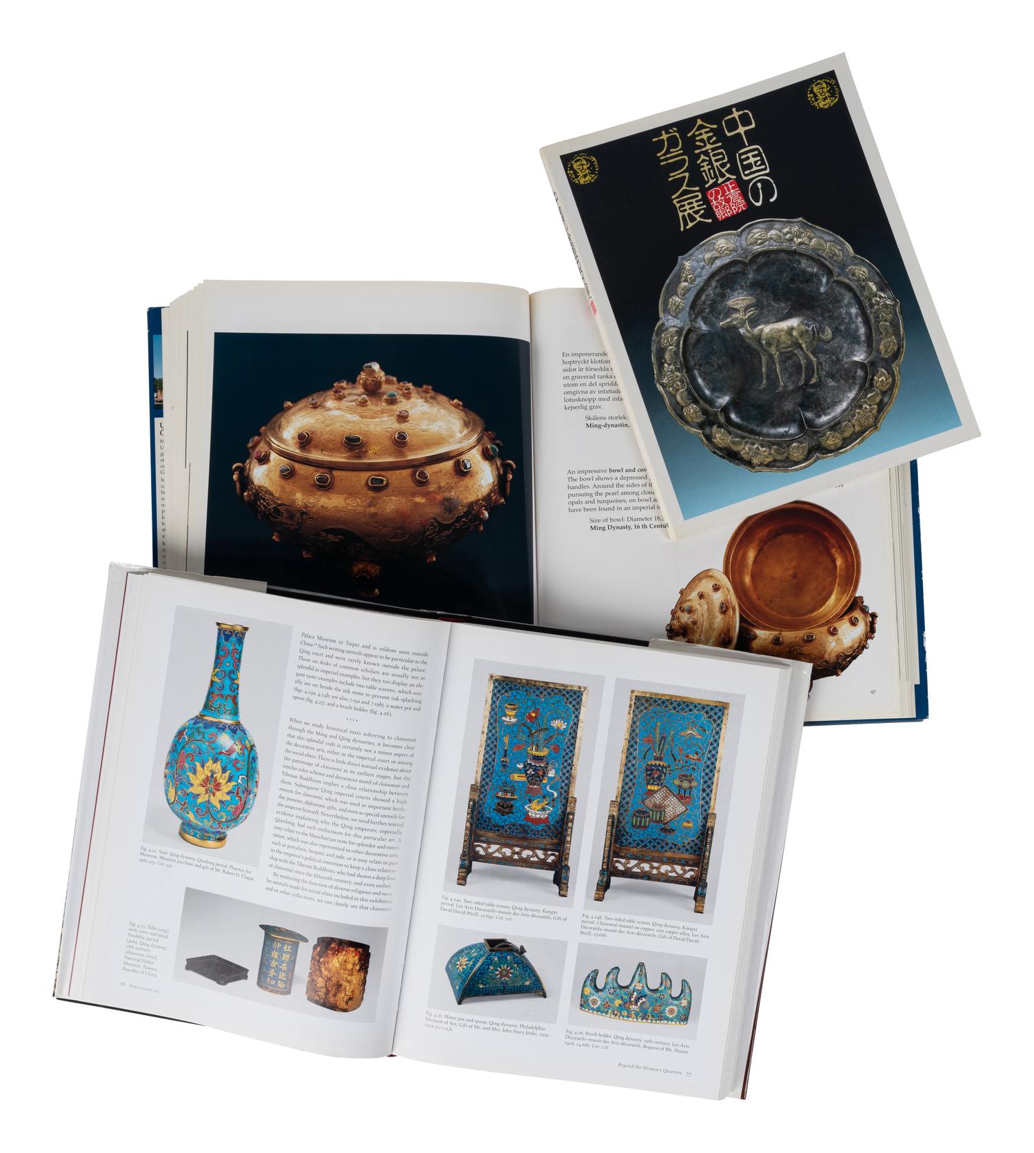 [METALWORK] A group of reference works about Asian gold and silver metalworks, comprising: