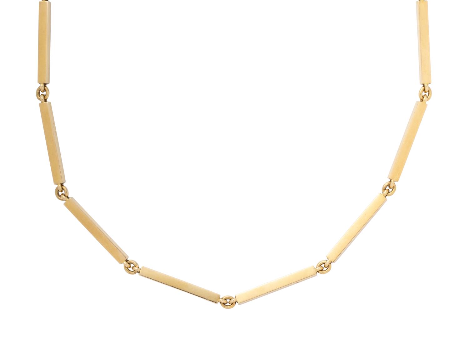YELLOW GOLD NECKLACE